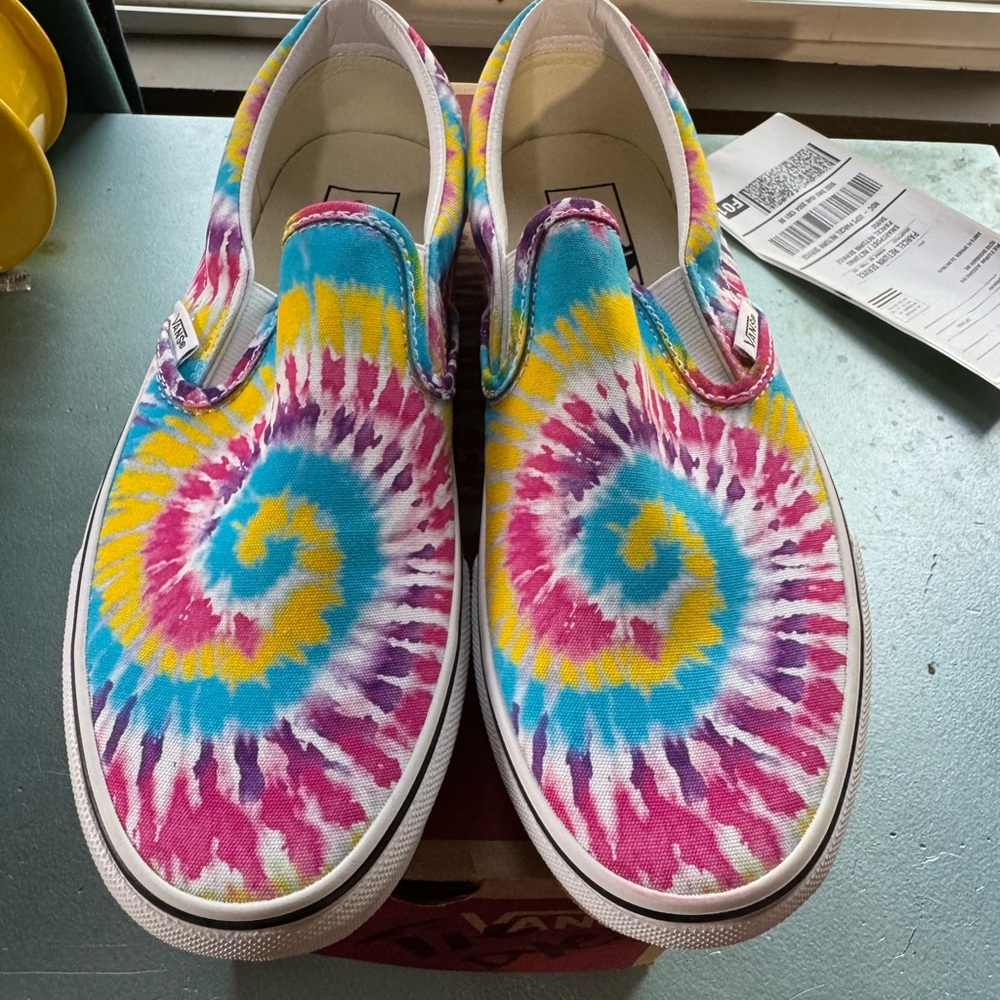 Vans Tie-Dye Slip-On Sneakers